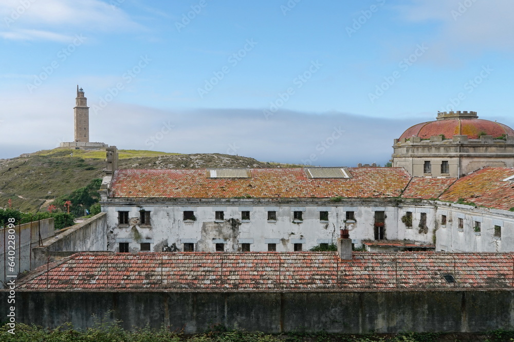 Building of the former Provincial Prison of Coruna Coruna, Galicia, Spain 08052023