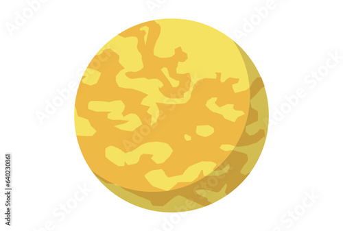 月　満月　月光　金色
