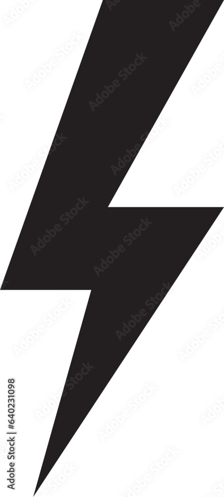 Power energy vector emblem. Electricity flash symbol. Charge or danger icon Power energy vector emblem. Electricity flash symbol. Charge or danger icon