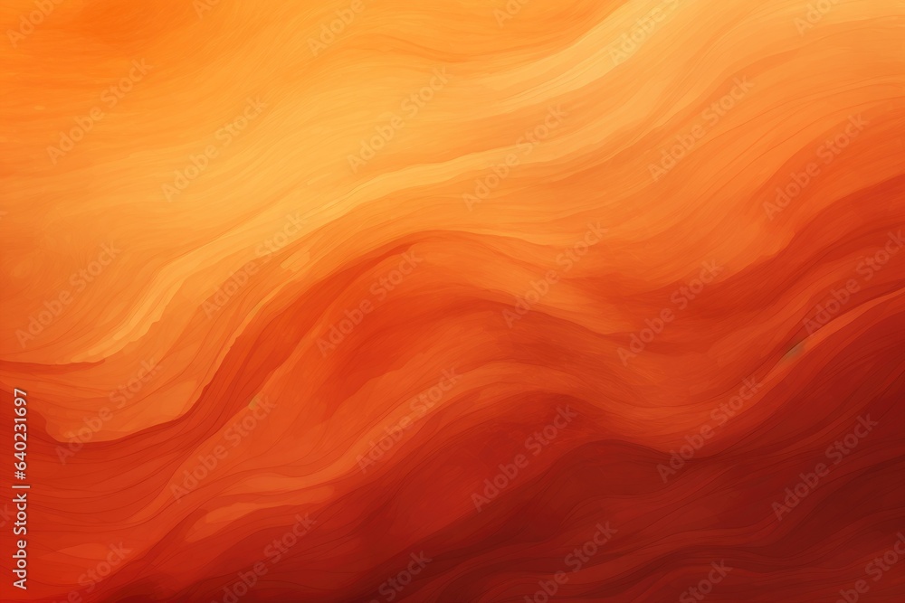 an abstract background with vibrant orange and red colors and flowing wavy lines