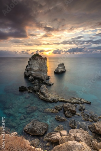 Alba scogliera in Salento 
