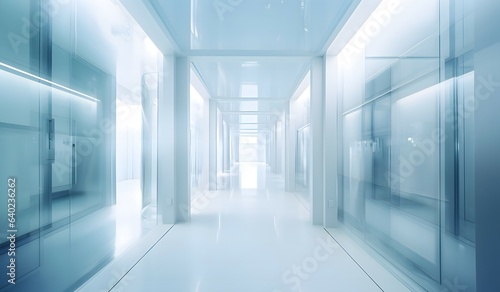 corridor in modern building