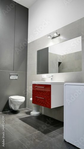 modern bathroom interior