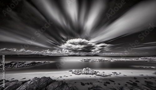 Landscapes with clouds long exposures golden hour blue hour