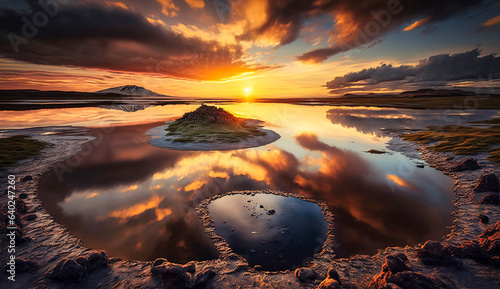 Landscapes with clouds long exposures golden hour blue hour
