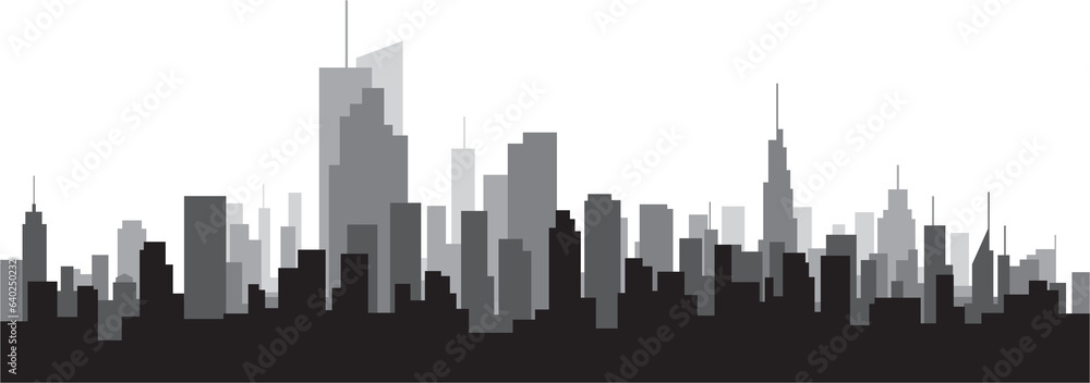 modern cityscape skyline. modern cityscape skyline.
