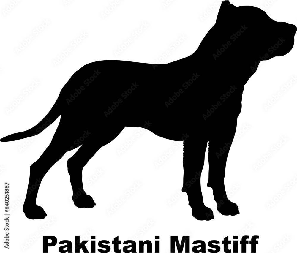 Pakistani Mastiff dog silhouette dog breeds Animals Pet breeds silhouette Pakistani Mastiff dog silhouette dog breeds Animals Pet breeds silhouette