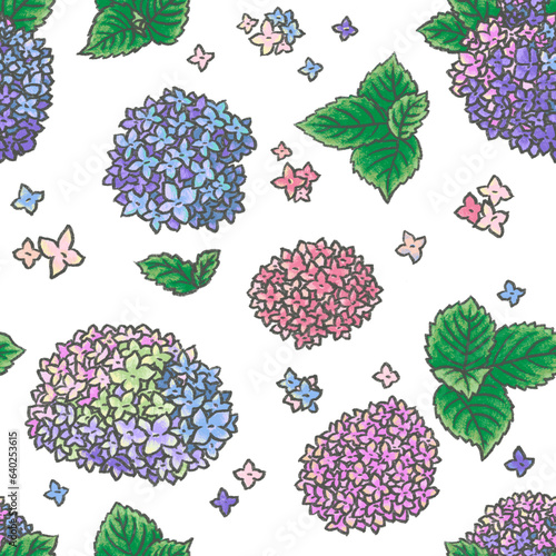 Hydrangea chalk paint