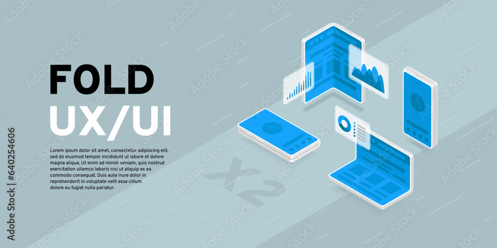 Isometric foldable smartphone web design scene generator. Оpen and closed device. Financial deals and invectment set, diagram pie charts. Isometric foldable smartphone web design scene generator. Оpen and closed device. Financial deals and invectment set, diagram pie charts.