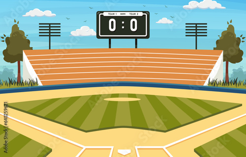 Activity Softball Background