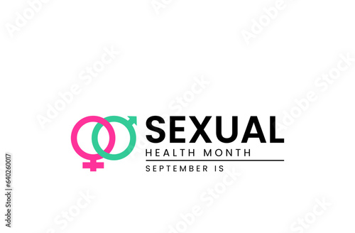 Sexual Health Month holiday concept