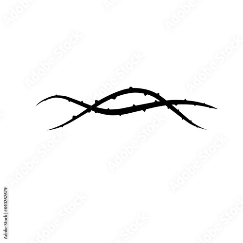 thorny vines