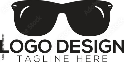 Simple glasses logo