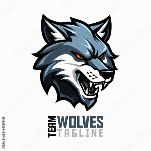 From Esports to Apparel, Unleash the Power of Wolf Logo Vector Illustration and Mascot Emblem