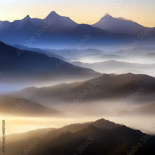 Capturing Misty Valleys. Generative Ai 