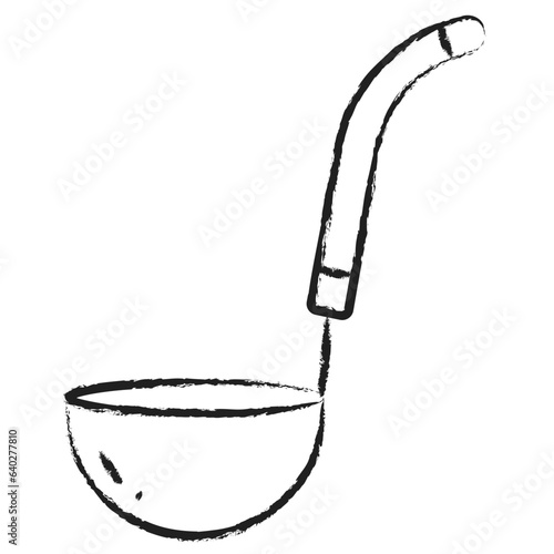 Hand drawn Ladle icon
