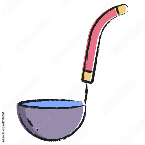 Hand drawn Ladle icon