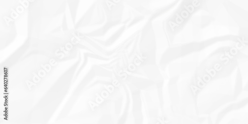 Crumpled paper texture and White crumpled paper texture crush paper so that it becomes creased and wrinkled. Old white crumpled paper sheet background texture.
