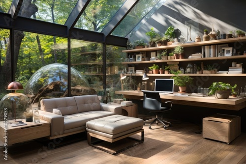 Minimalist luxury home office