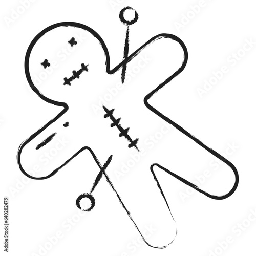 Hand drawn Voodoo icon