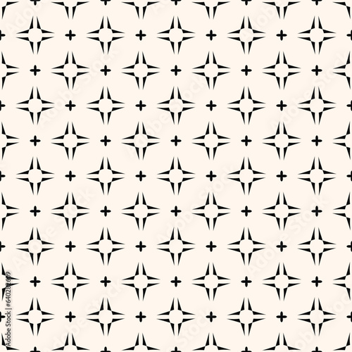 Simple minimalist geometric seamless pattern