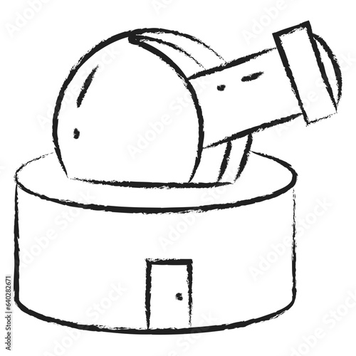Hand drawn Observatory Center icon