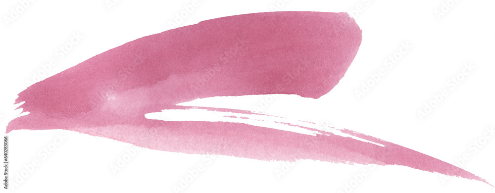Fototapeta premium Watercolor brush stroke illustration, hand painted watercolor background