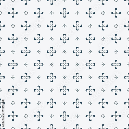Elegant masculine common geometric motif pattern