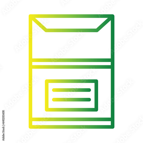 Study Work Writing Gradient Icon