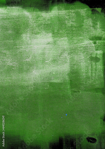 Green grunge background, Painted Structure, Hand Painted Art