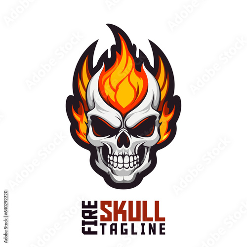 Dynamic Illustrated Flame: Logo, Mascot, and Illustration for Sport and E-Sport Teams
