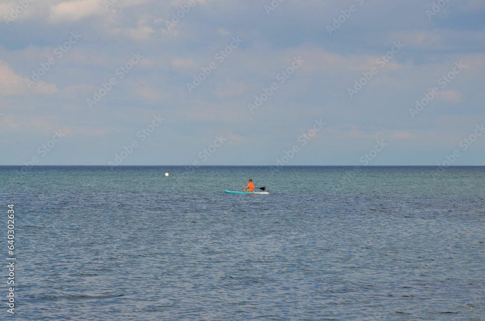 Wassersport auf dem Meer - Ostsee