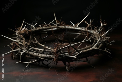 Crown of thorns, close-up