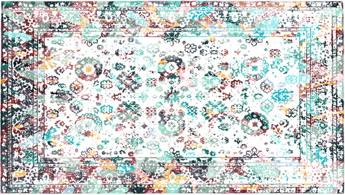 Carpet and Rugs textile design with grunge and distressed texture repeat pattern 