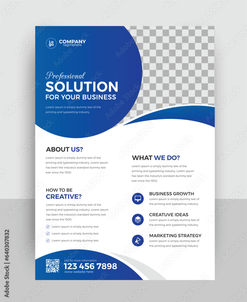 Corporate trendy abstract creative business flyer template design set with organic shape, corporate poster, company flyer and vector template design