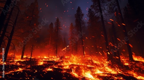 Fury of Nature - Forest Fires photo