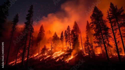 Fury of Nature - Forest Fires © Ahmed