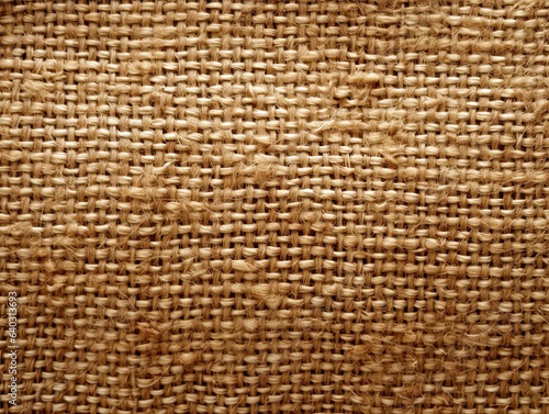raw fresh fresh close up in burlap bag isolated top view made with Generative AI