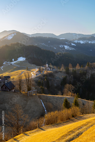 Church of St. Nikolaja in Sorica, Slovenia photo