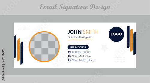 Email signature design, Email signature design template, Email signature