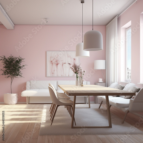 Barbie Inspired Dining room