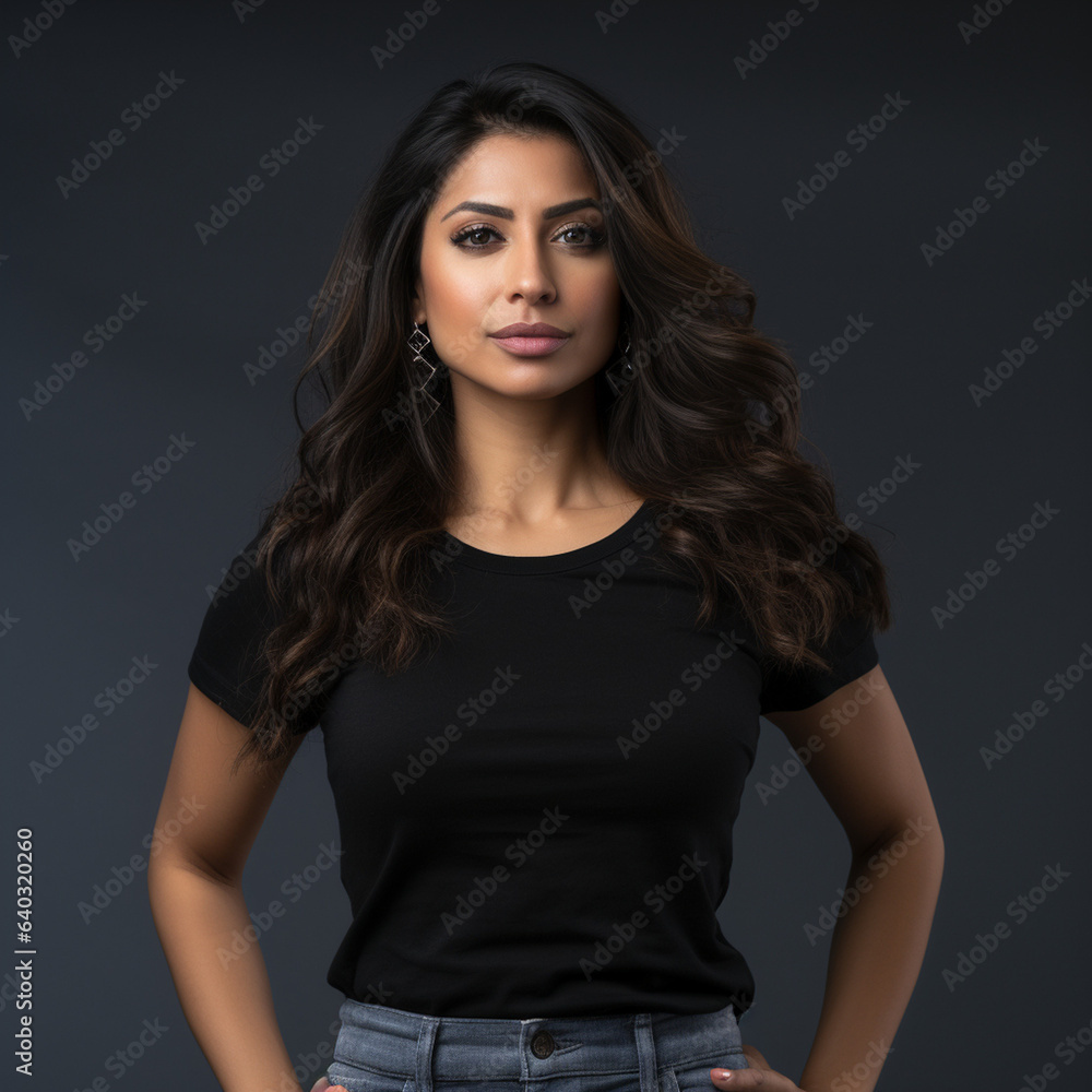 Naklejka premium People of the world wearing t shirts