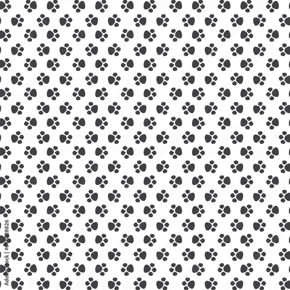 Dog footprints design vector Dog footprints design vector