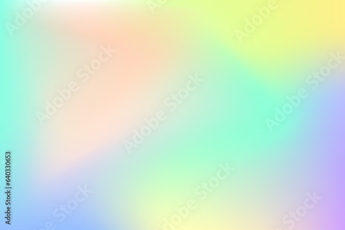 Modern pastel rainbow background. Translucent gradient backdrop. Pastel colors liquid background. Vector illustration. EPS 10.