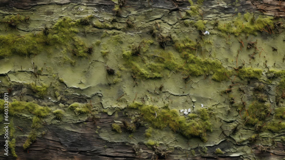 Moss-Covered surface flat texture Moss-Covered surface flat texture