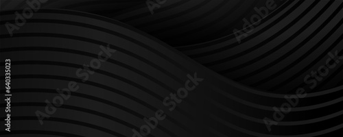 Luxury paper cut background, abstract decoration, golden pattern, halftone gradient, 3d Vector illustration.
