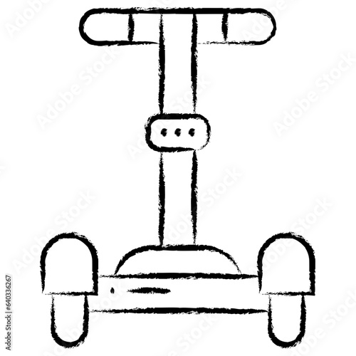 Hand drawn Segway icon