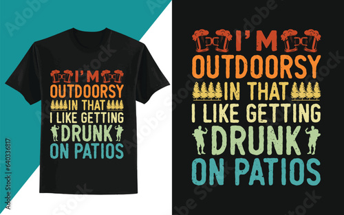 Hiking quotes and 100% vector best for t shirt and mug design, wild mountain illustration. Vector graphic for t shirt and other uses. Design element for logo, label, sign, poster, t shirt and Vector.