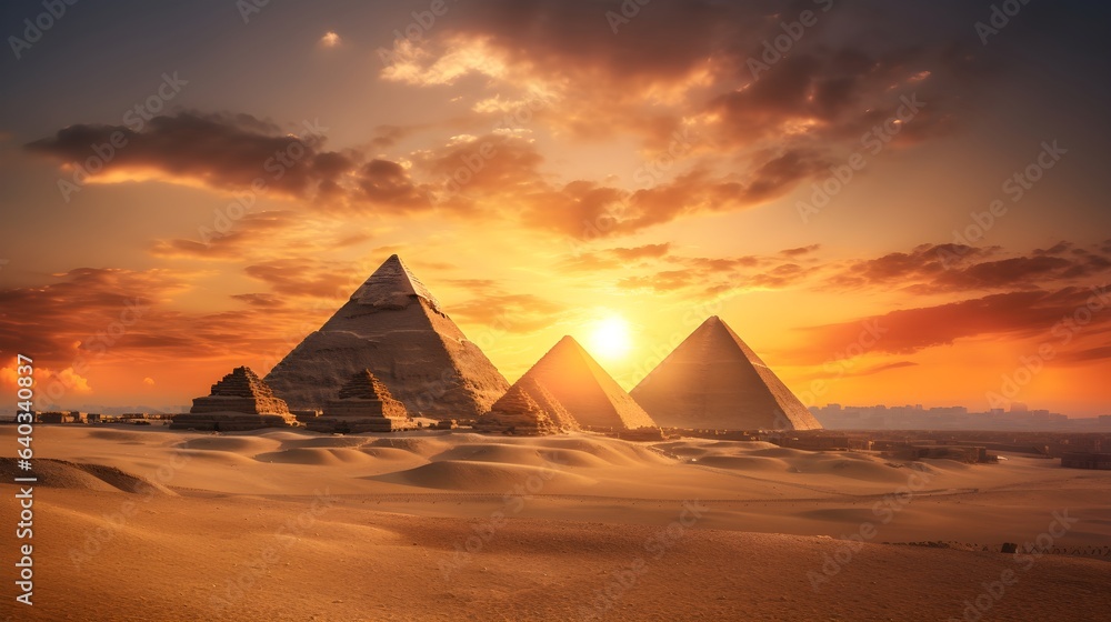 Architektonische Meisterwerke: Die Pyramiden