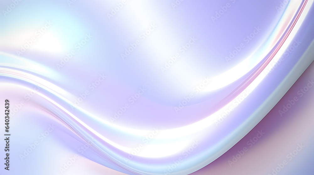 Naklejka premium Abstract wavy background wallpaper. Iridescent colors.